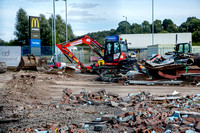 Alcester A46 petrol station demolished 20240914_4343