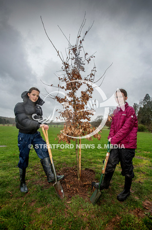 Ragley Hall tree planting 5662