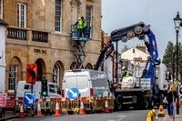 SHAKESPEARE STATUE LIFTED 9857