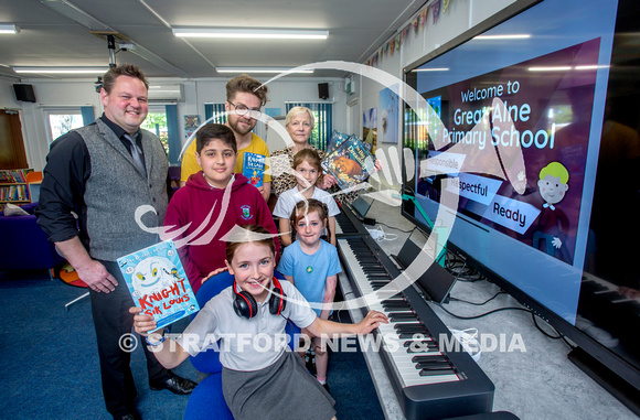 Great Alne Primary new libray and music suite 7597